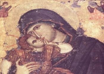 Σήκω Ηγούμενε. Κατέβα γρήγορα στην παραλία να παραλάβης την Εικόνα Μου