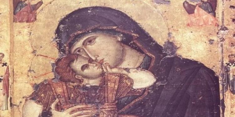 Σήκω Ηγούμενε. Κατέβα γρήγορα στην παραλία να παραλάβης την Εικόνα Μου