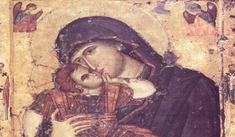 Σήκω Ηγούμενε. Κατέβα γρήγορα στην παραλία να παραλάβης την Εικόνα Μου