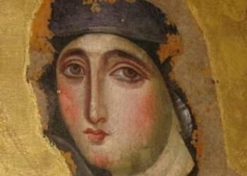 Η ανεπανάληπτη βυζαντινή εικόνα της Παναγίας Αγιοσορίτισσας που ζωγραφίστηκε στην Κωνσταντινούπολη