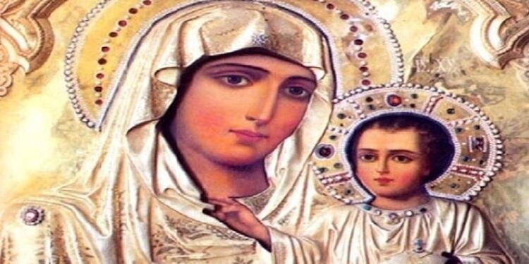 Η μοναδική εικόνα της Παναγίας που την δείχνει τριών χρονών κορίτσι