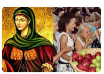 Τα Μήλα της Αγίας Ειρήνης Χρυσοβαλάντου – Η αληθινή Ιστορία