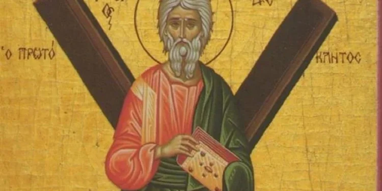 ✝️ Γιορτή σήμερα 30 Νοεμβρίου: Άγιος Ανδρέας ο Απόστολος, ο Πρωτόκλητος ✝✝