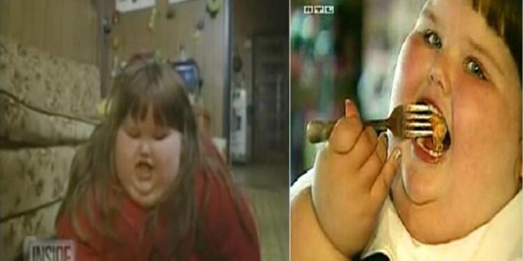 Η 8χρονη Έτρωγε ότι έβρισκε μπροστά της και έφτασε 190 κιλά. Σήμερα είναι Μόνο 40 και κανείς Δεν την γνωρίζει