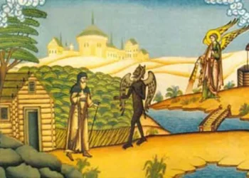 Ένας δαίμονας ντυμένος με τα ρούχα ιερέα κήρυττε στην εκκλησία