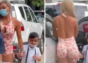 Γονείς αντέδρασαν στην σ3ξι εμφάνιση μητέρας στο σχολείο – Την μαγνητοσκόπησαν κρυφά και την ανέβασαν στο ίντερνετ