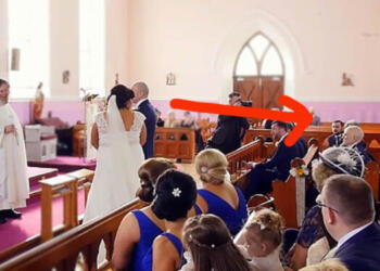 Ενώ Ήταν Έτοιμοι Να Παντρευτούν, Μια Φωνή Διέκοψε Την Τελετή. Μόλις Η Νύφη Γύρισε Και Είδε ΠΟΙΟΣ Ήταν, Της Κόπηκαν Τα Γόνατα!