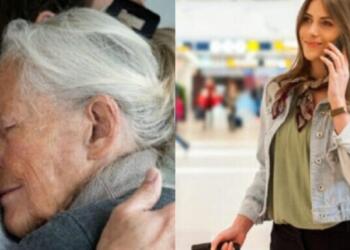 “Βρισκόμουν στο αεροδρόμιο. Τις είδα που είχαν αγκαλιαστεί σφιχτά και η μάνα της ψιθύριζε”