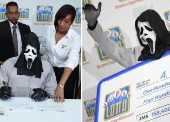 Άντρας έπιασε το Λόττο και παρέλαβε τα κέρδη με μάσκα για να μην τον αναγνωρίσουν οι συγγενείς και του ζητάνε δανεικά