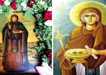 Αγία Παρασκευή: Μοίρασε την περιουσία της στους φτωχούς, ανέπτυξε ιεραποστολική δραστηριότητα, κηρύσσοντας το λόγο του Χριστού