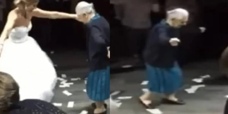 Θα το ζήλευε και ο Μητροπάνος: Το «βαρύ» ζεϊμπέκικο 98χρονης Ελληνίδας γιαγιάς στον γάμο της εγγονής της (video)