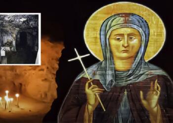 Οσία Φωτεινή η Κυπρία: Το άγιο λείψανο της ευρέθηκε με τη σκαλιστή επιγραφή από πάνω «Φωτεινή Παρθένος Νύμφη Χριστού»