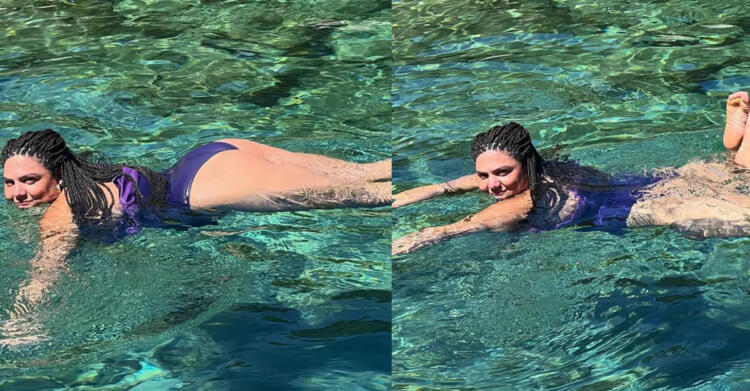 Τρέλανε τους άντρες η Δανάη Μπάρκα με το καλλίγραμμο καμπυλωτό κορμί της