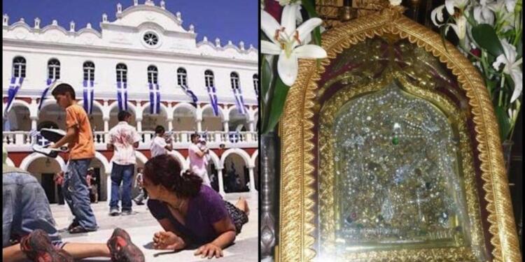 Παναγία της Τήνου: Το μεγαλύτερο θαύμα της Μεγαλόχαρης στο Νικολάκη μας, το τυφλό παιδάκι