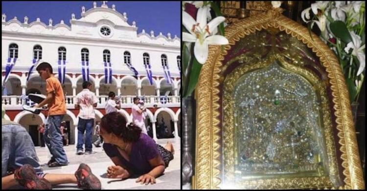 Παναγία της Τήνου: Το μεγαλύτερο θαύμα της Μεγαλόχαρης στο Νικολάκη μας, το τυφλό παιδάκι