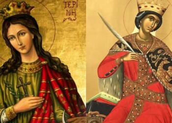 Τα άφθαρτα λείψανα της Αγίας Αικατερίνης