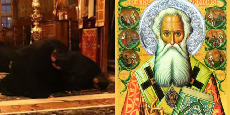 «Είδαν τον Άγιο ζωντανό να τους μιλάει και να τους καλεί κοντά του»