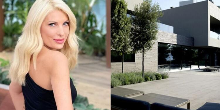 Πισίνα, παιδική χαρά, τεράστιος κήπος: Το πολυτελές σπίτι της Ελένης Μενεγάκη, είναι βγαλμένο από το Χόλιγουντ