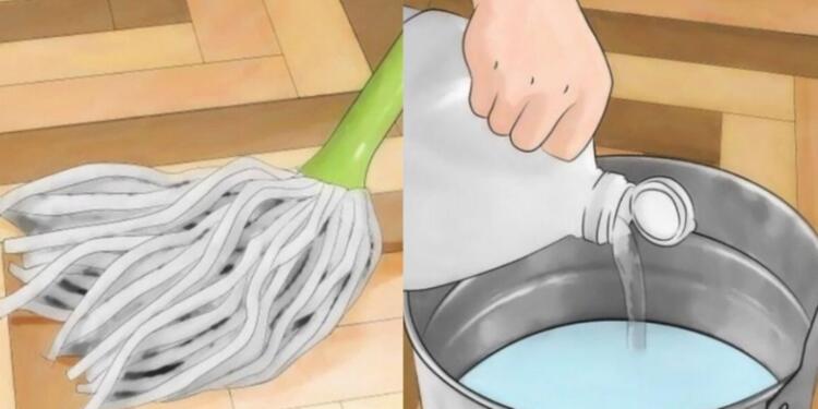 Βρώμικα πατώματα: Πώς θα φτιάξεις το πιο δυνατό υγρό καθαρισμού με 3 υλικά που έχεις ήδη στο σπίτι