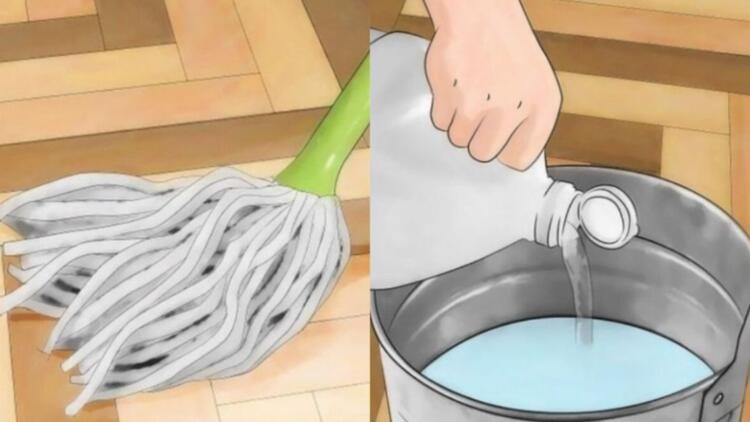 Βρώμικα πατώματα: Πώς θα φτιάξεις το πιο δυνατό υγρό καθαρισμού με 3 υλικά που έχεις ήδη στο σπίτι