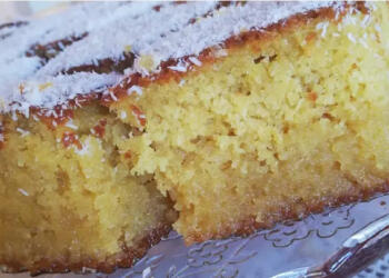 Συνταγή για νηστίσιμο ραβανί χωρίς αυγά – Πανεύκολο και αφράτο