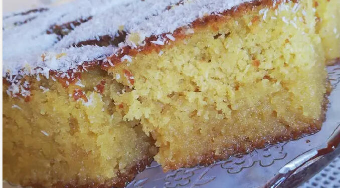 Συνταγή για νηστίσιμο ραβανί χωρίς αυγά – Πανεύκολο και αφράτο