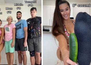 Η οικογένεια «γιγάντων» που… δεν χωράει πουθενά – Το πιο κοντό μέλος έχει πατούσα μεγαλύτερη από αγγούρι