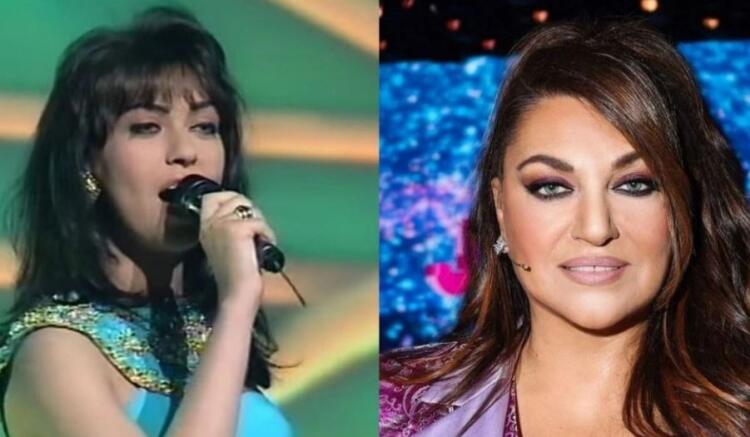 To Twitter αποθέωσε την Καίτη Γαρμπή: Έβαλε στα 61 της το απόλυτο φόρεμα και θύμισε εποχές Eurovision 1993