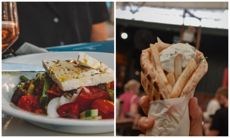 Η ώρα της αλήθειας: Πόσες θερμίδες έχει ένα σουβλάκι και πόσες μια χωριάτικη σαλάτα