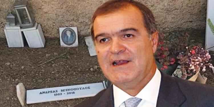 Αυτός είναι ο τάφος του Ανδρέα Βγενόπουλου – Πεταμένη μια μαρμάρινη πλάκα και ένας σταυρός