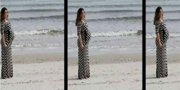 Άνδρας φωτογραφίζει την έγκυο γυναίκα του – Ξαφνικά παρατηρεί μια απίστευτη λεπτομέρεια όταν επιστρέφει σπίτι