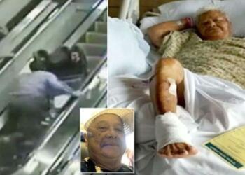 75χρονη γιαγιά σε αναπηρική καρέκλα πέφτει από τις κυλιόμενες σκάλες – Η συνέχεια είναι τραγική (Video)