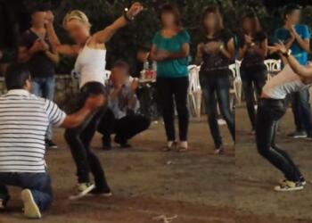 Ήταν έτοιμοι να φύγουν όταν ξαφνικά, η λουλουδού σηκώθηκε να χορέψει τσιφτεντέλι – Το βίντεο με τις 1.5 εκατ. προβολές