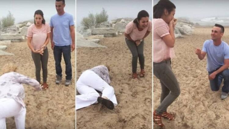 Αυτή η πεθερά εμφανίστηκε στην πρόταση γάμου που έκανε στην κόρη της – Μόλις τους είδε…