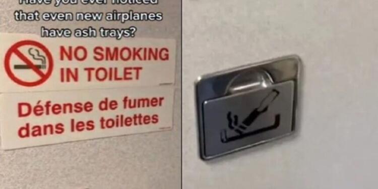 O λόγος που υπάρχουν τασάκια στο αεροπλάνο παρά την απαγόρευση του καπνίσματος