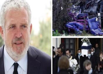 «Η σορός του μου δεν ανευρέθη. Το σώμα είχε απανθρακωθεί!» – Ανατριχιάζει ο Χρήστος Ζαμπούνης αποχαιρετώντας τον ανιψιό του που έχασε στο δυστύχημα των Τεμπών (photo)