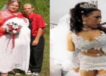 Τα χειρότερα νυφικά που έχουμε δει! Θα πονέσουν τα ματάκια σας! (Φωτογραφίες)