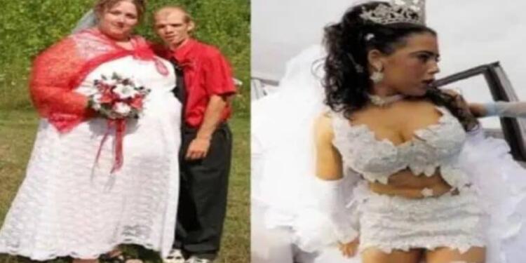 Τα χειρότερα νυφικά που έχουμε δει! Θα πονέσουν τα ματάκια σας! (Φωτογραφίες)