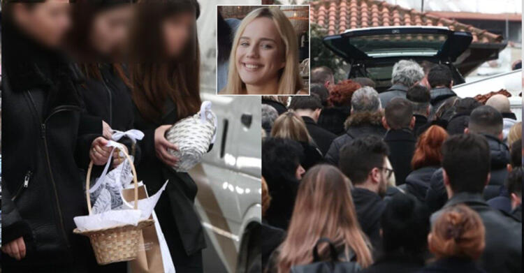 Δακρύζει και ο Θεός: Σπαραγμός για την Ιφιγένεια – Σε άσπρο φέρετρο η 23χρονη, οι φίλες της κρατούν κουφέτα