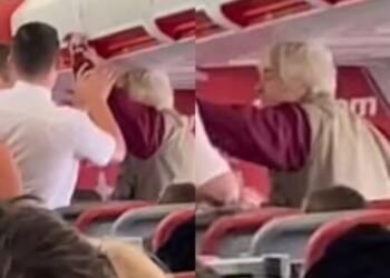 Η Πτήση που Εξελίχθηκε σε Θρίλερ: Ηλικιωμένη ούρησε στο κάθισμα, χαστούκισε αεροσυνοδό και προκάλεσε αναγκαστική προσγείωση