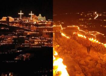 Επιτάφιος στη Σαντορίνη: Ο πιο όμορφος και ιδιαίτερος επιτάφιος της χώρας