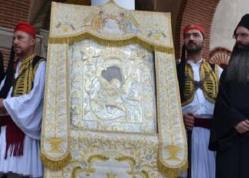 Έκτακτο – Στην Αθήνα η Ιερά Εικόνα “Άξιον Εστί” από το Άγιον Όρος