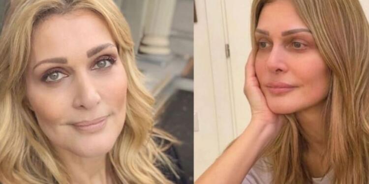 Ροζ μάρμαρα, τεράστιος καθρέφτης, κοριτσίστικη διάθεση: Το μπάνιο της Νατάσας Θεοδωρίδου είναι το όνειρο κάθε γυναίκας