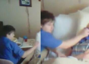 Κρυφή κάμερα απαθανατίζει νοσοκόμα να ταΐζει παππού – Σε λίγα δευτερόλεπτα ακολουθεί κάτι φρικιαστικό