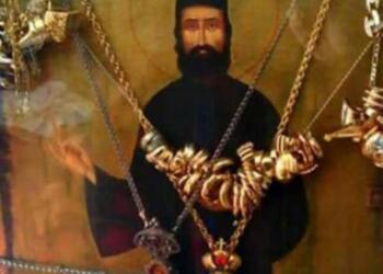 Άγιος Εφραίμ: Είδα τον Άγιο με μαύρο καπέλο και κόκκινο Σταυρό