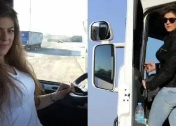 Η πανέμορφη 24χρονη Ντανιέλα από την Πάτρα είναι η νεότερη οδηγός νταλίκας στην Ελλάδα