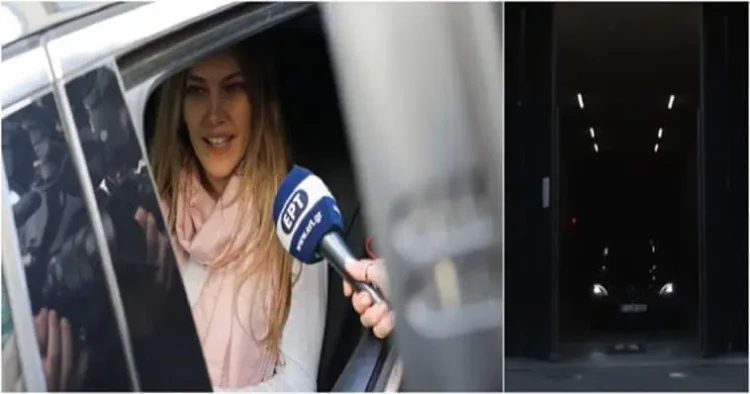 Αποφυλακίστηκε η Εύα Καϊλή – Η στιγμή που ανοίγει η πόρτα των φυλακών [βίντεο]