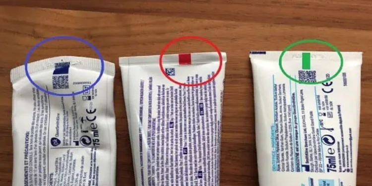 Τι σημαίνουν αυτές οι χρωματιστές γραμμές στα σωληνάρια οδοντόκρεμας;