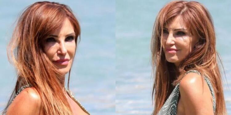 Κάνει κατακόρυφο με κόκκινο μαγιό και αποθεώνεται: Η Βίκυ Χατζηβασιλείου στα 59 της έχει ένα «αγαλματένιο» κορμί