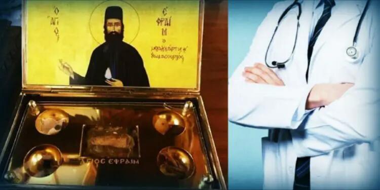 Το θαύμα του Αγ. Εφραίμ που συγκλονίζει – «Δεν βλέπω πλέον όγκους στο λαιμό σας»